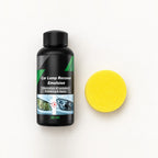 What is in the box: one 30 ml bottle of Lensmith headlight polish and one sponge applicator